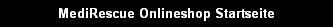 MediRescue Onlineshop Startseite